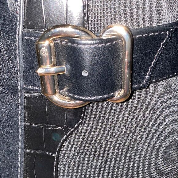 London Fog collection water resistant black ankle boots LFW-HARMONY size 7 NEW - Picture 3 of 13